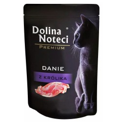 DOLINA NOTECI Premium - Danie z królika dla kota (saszetka) 85g