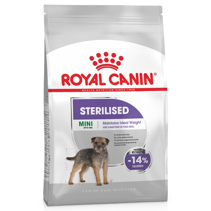 ROYAL CANIN CCN Mini Sterilised karma sucha dla psów dorosłych ras małych, sterylizowanych 2x 8kg
