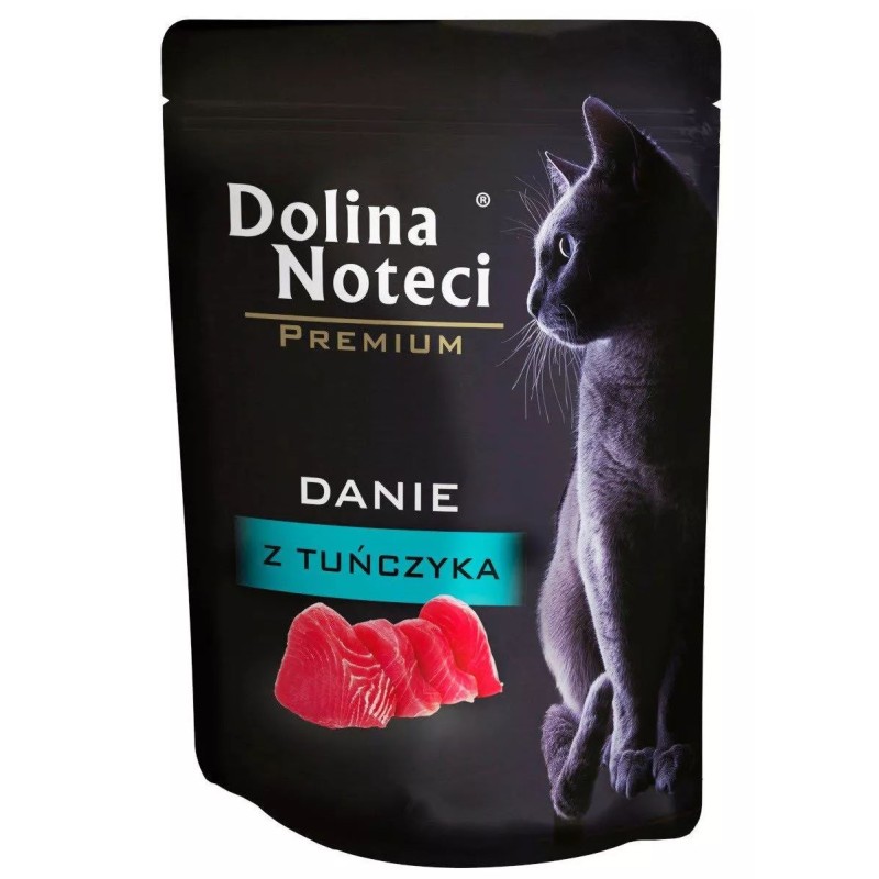 DOLINA NOTECI Premium - Danie z tuńczyka dla kota (saszetka) 12x 85g