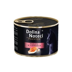 DOLINA NOTECI Premium dla kota - Bogata w łososia 185g 12x 185g