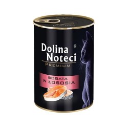 DOLINA NOTECI Premium dla kota - Bogata w łososia 400g 400g