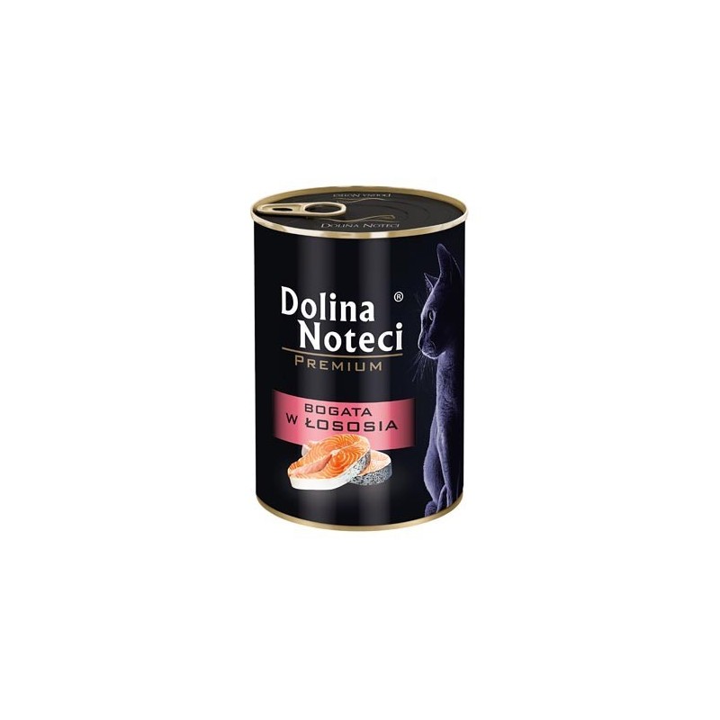 DOLINA NOTECI Premium dla kota - Bogata w łososia 400g 400g
