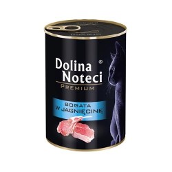 DOLINA NOTECI Premium dla kota - Bogata w jagnięcinę 400g 400g