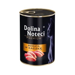 DOLINA NOTECI Premium dla kota - Bogata w kaczkę 400g 12x 400g