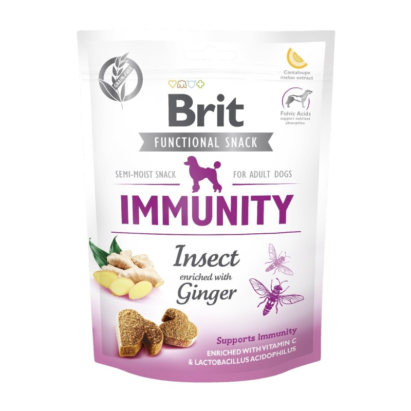 BRIT CARE DOG FUNCTIONAL SNACK Immunity Insect 150g