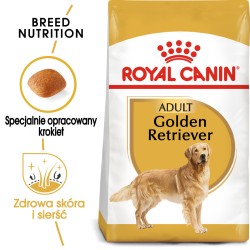 ROYAL CANIN Golden Retriever Adult karma sucha dla psów dorosłych rasy golden retriever 12kg