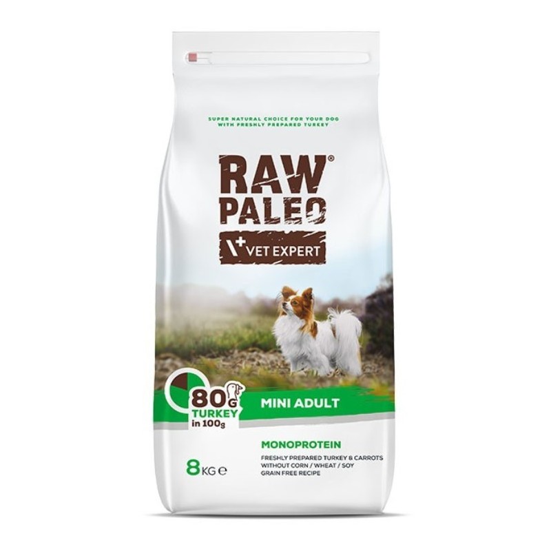 RAW PALEO Adult Mini Turkey 750g