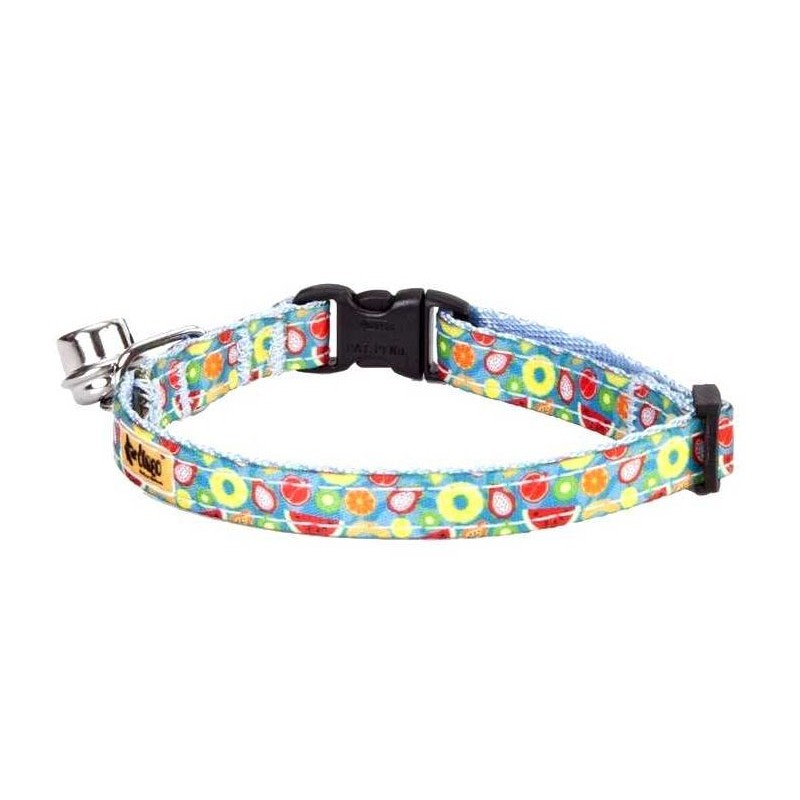 DINGO Obroża dla kota "America" 1cm x 29cm - Floryda