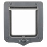 TRIXIE Dwustronne drzwi dla kota wahadłowe 2-way 20x22cm - Szare