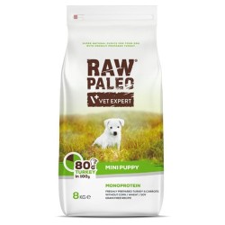RAW PALEO Puppy Mini Turkey 8kg