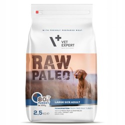 RAW PALEO Adult Large Turkey 2,5 kg