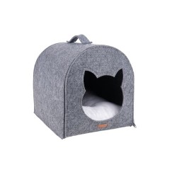 AMIPLAY Domek dla kota Quick Press 2in1 Hygge