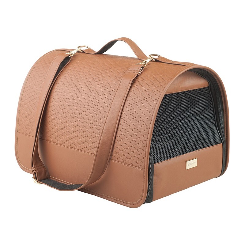 AMIPLAY Transporter New York - Brązowy L