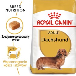 ROYAL CANIN Dachshund Adult karma sucha dla psów dorosłych rasy jamnik 2x 7,5kg