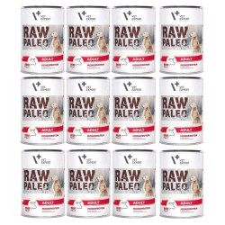 RAW PALEO Adult Beef Monoprotein 400g 12x 400g