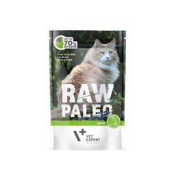 RAW PALEO Adult Cat Game 100g (saszetka) dziczyzna 12x 100g