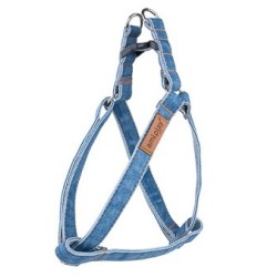 AMIPLAY Szelki regulowane Denim - Niebieskie XL