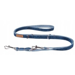 AMIPLAY Smycz regulowana Denim 6 in 1 - Granatowa S