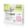 VETOQUINOL Dronspot 30 mg / 7,5 mg dla małych kotów o wadze 0,5 do 2,5 kg (2 pipety) PROMO Krótki termin