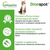 VETOQUINOL Dronspot 96 mg / 24 mg dla dużych kotów o wadze 5 do 8 kg (2 pipety)