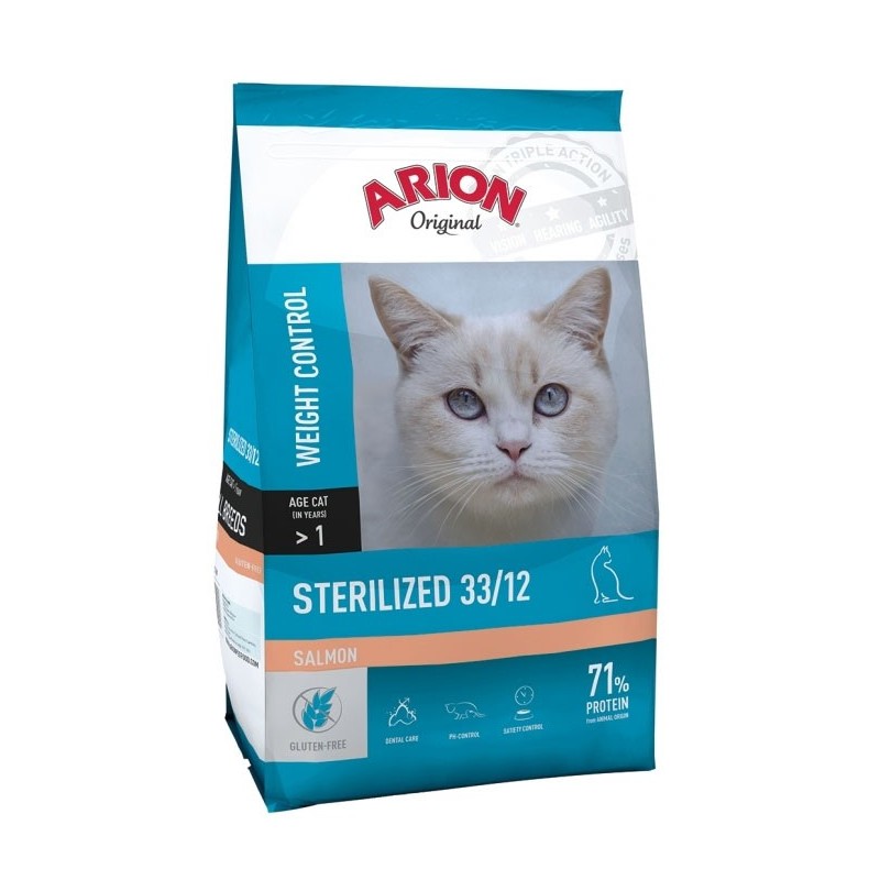 ARION Original Cat Sterilized Salmon 7,5kg