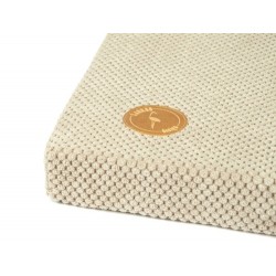 LAUREN DESIGN Materac DEMI - beżowy 50 x 40 x 3 cm