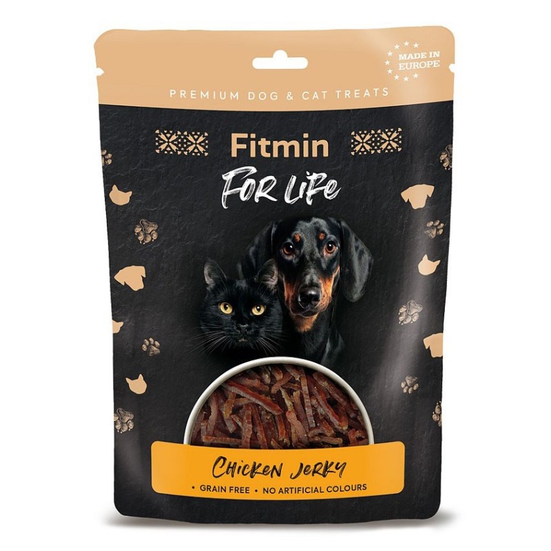 FITMIN Dog & Cat Treat Chicken Jerky 70g