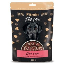 FITMIN Dog For Life Treat Duck Sushi 200g