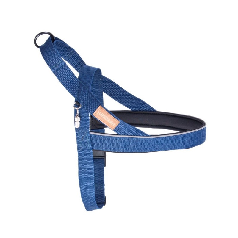 LAUREN DESIGN Classic Szelki norweskie - granatowe S