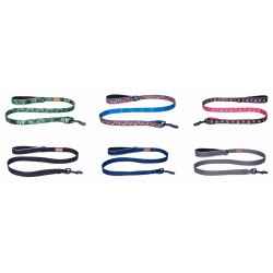 LAUREN DESIGN Classic Smycz krótka - granat 2,5 x 150 cm