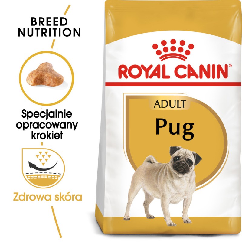 ROYAL CANIN Pug Adult karma sucha dla psów dorosłych rasy mops 2x 1,5kg