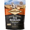 CARNILOVE DOG Fresh Ostrich and Lamb for Small Breed 1,5 kg