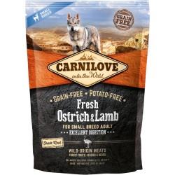 CARNILOVE DOG Fresh Ostrich and Lamb for Small Breed 6 kg