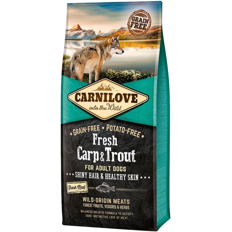 CARNILOVE DOG Fresh Adult Carp and Trout 12kg