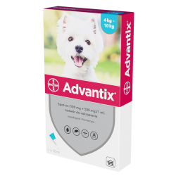 BAYER Advantix Spot-on 4kg - 10kg 4kg - 10kg (4x 1,0ml)