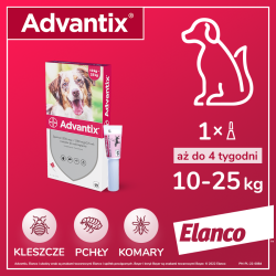 BAYER Advantix Spot-on 10kg - 25kg 10kg - 25kg ( 4x 2,5ml)