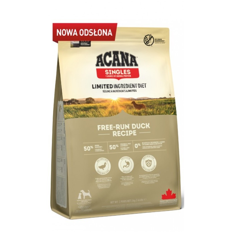 ACANA SINGLES Free-Run Duck 11,4kg