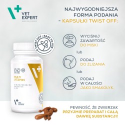 VETEXPERT Multivitamin Witalność 30kaps. (Twist Off)