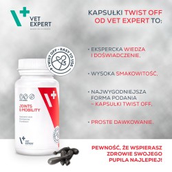 VETEXPERT Joints and Mobility - Stawy i mobilność 30kaps. (Twist Off)