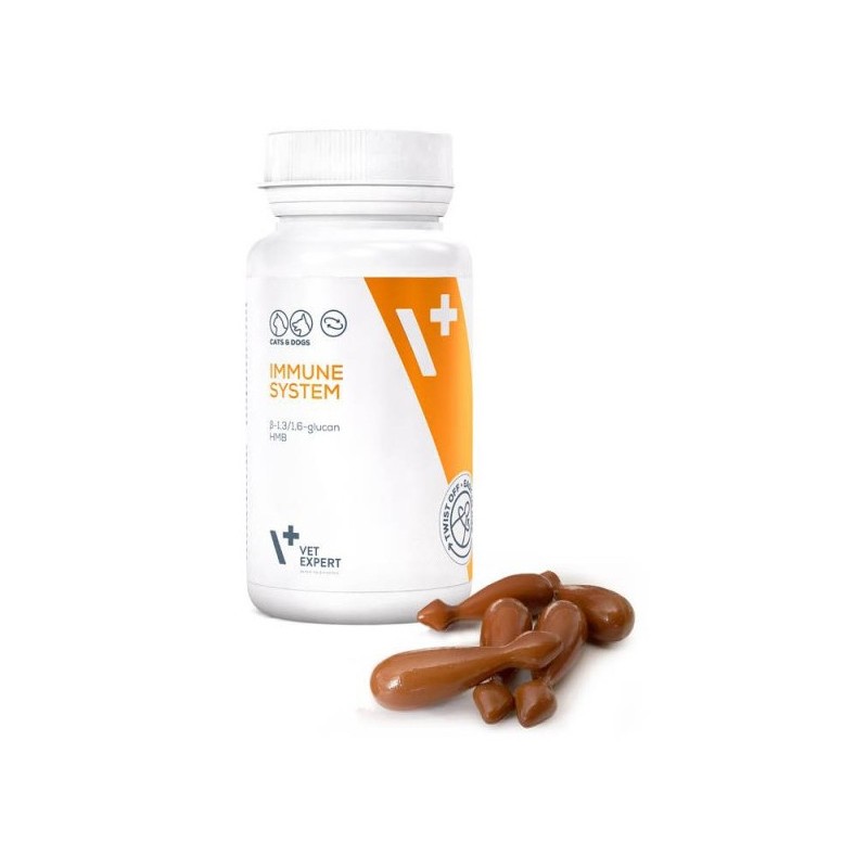 VETEXPERT Immune System - Odporność 30kaps. (Twist Off)