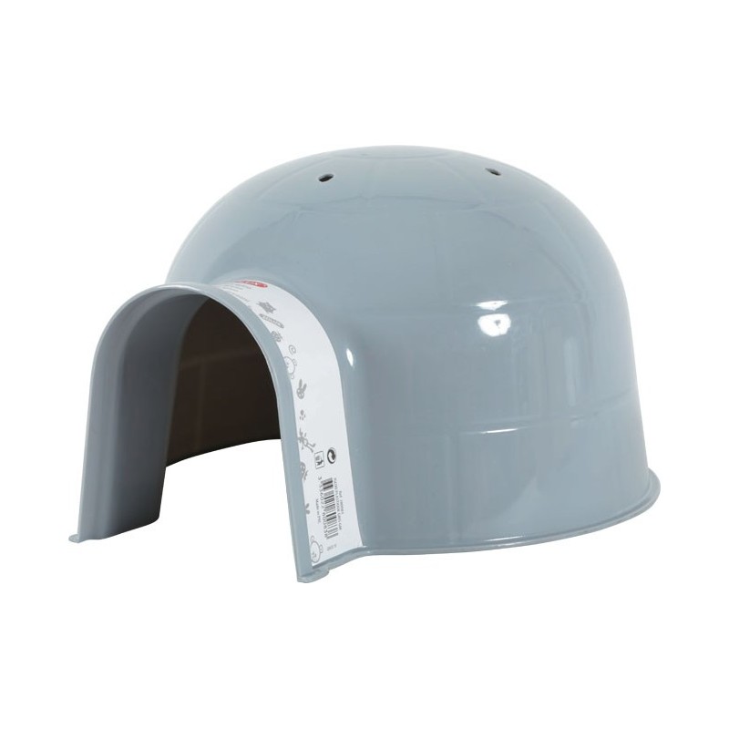 ZOLUX Iglo plastikowe dla gryzoni - Szare Małe