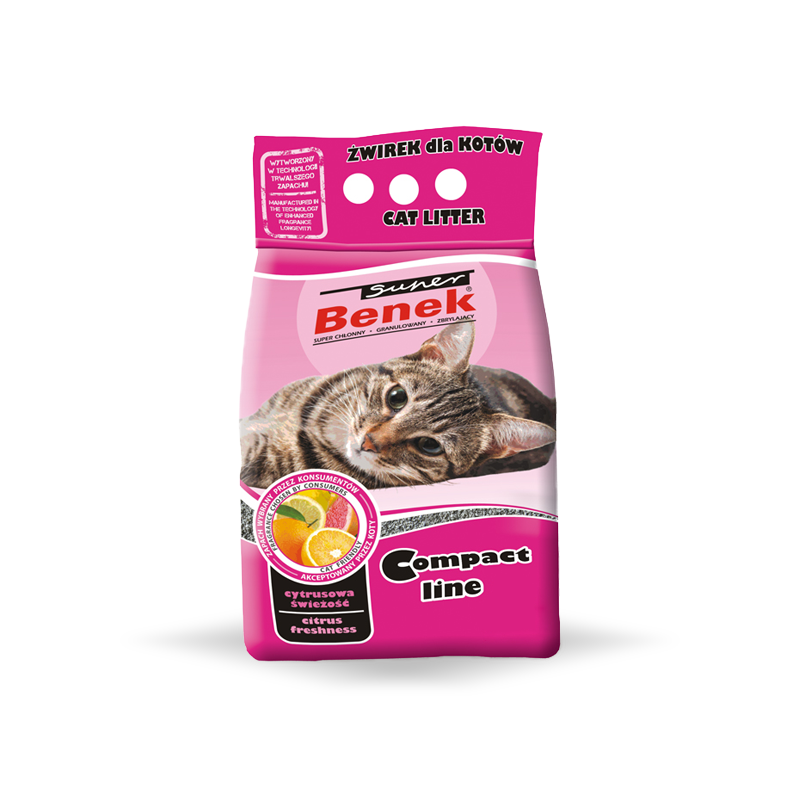 SUPER BENEK Compact Cytrusowa Świeżość 5L