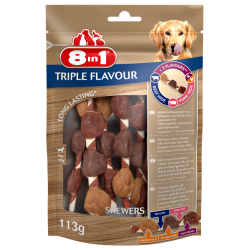 8in1 Przysmak Triple Flavour Skewers 6 szt.