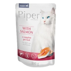 PIPER Animals - dla kota z łososiem (saszetka) 100g