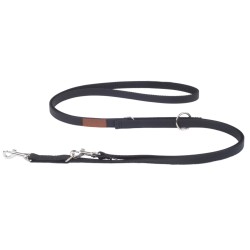 AMIPLAY Smycz regulowana 6 in 1 Lincoln - Czarna S