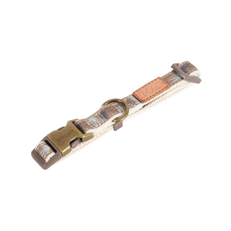 ZOLUX Obroża IMAO Taiga - brązowa 25mm