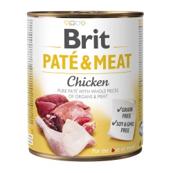 BRIT Paté & Meat Chicken 12x 800g