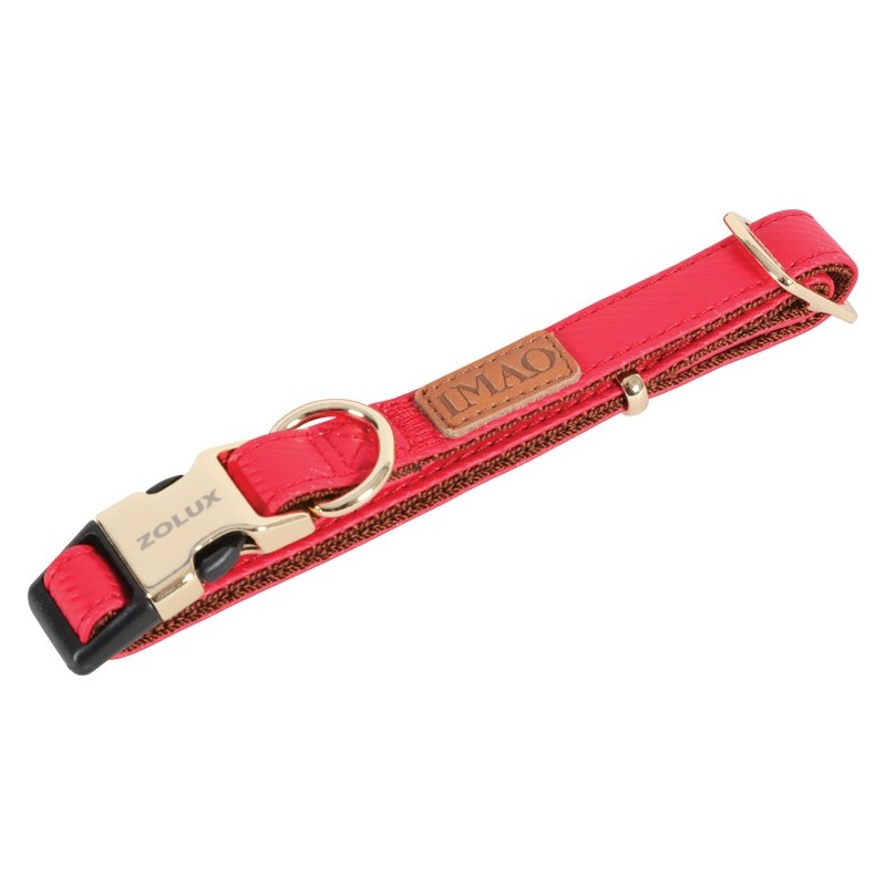 ZOLUX Obroża IMAO Mayfair - czerwona 15mm