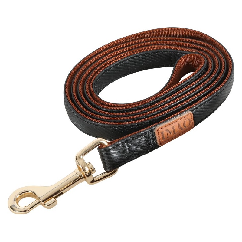 ZOLUX Smycz IMAO Mayfair - czarna 20mm