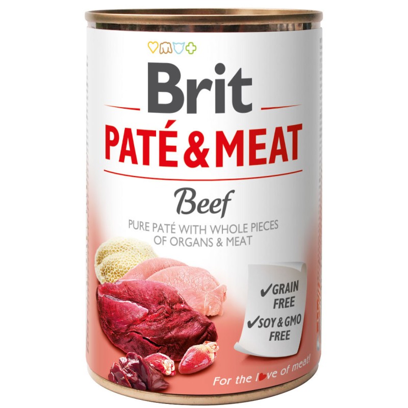 BRIT Paté & Meat Beef 12x 400g
